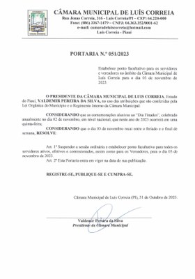 Portaria 051 2023.jpg