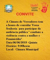 Audiência Pública dia 06/06/2019