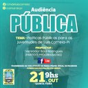 Audiência Pública: Políticas Públicas para a juventude em Luís Correia Audiência Pública: Políticas Públicas para a juventude em Luís Correia