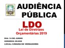 Câmara de Luís Correia vai debater LDO 2019 em audiência pública com a população Câmara de Luís Correia vai debater LDO 2019 em audiência pública com a população
