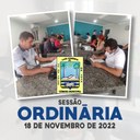 Câmara discute Projetos e Requerimento durante Sessão Ordinária de 18/11/2022 Câmara discute Projetos e Requerimento durante Sessão Ordinária de 18/11/2022