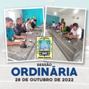 Câmara discute Projetos e Requerimento durante Sessão Ordinária de 28/10/2022 Câmara discute Projetos e Requerimento durante Sessão Ordinária de 28/10/2022