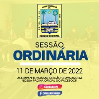 Câmara discute Projetos e Requerimentos durante Sessão Ordinária de 11/03/2022