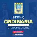 Câmara discute Requerimentos e Projetos durante Sessão Ordinária de 01/04/2022 Câmara discute Requerimentos e Projetos durante Sessão Ordinária de 01/04/2022