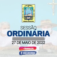 Câmara discute Requerimentos e Projetos durante Sessão Ordinária de 27/05/2022