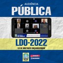 Câmara Municipal debate em audiência pública Projeto de Lei LDO 2022