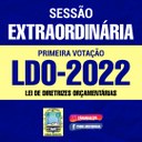 Câmara realiza sessão extraordinária para votação do Projeto de Lei LDO 2022 Câmara realiza sessão extraordinária para votação do Projeto de Lei LDO 2022