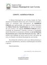 Convite Audiência Pública LDO 2023 e Metas Fiscais do 3º quadrimestre do município 