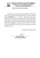 EDITAL DE CONVOCAÇÃO n.º 003/2022