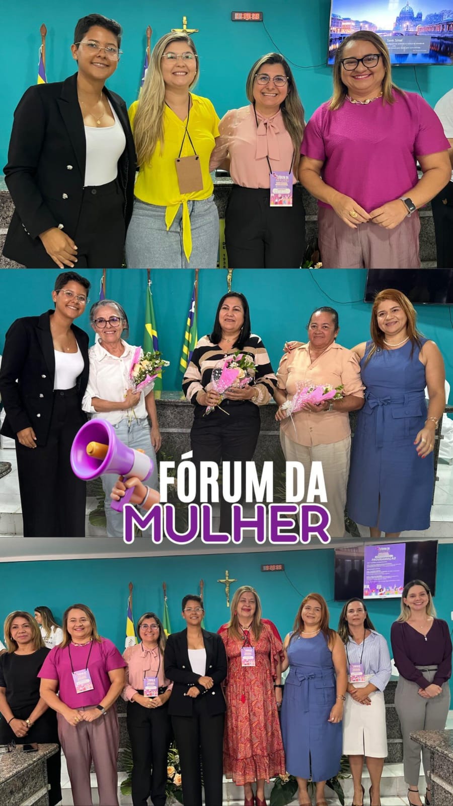 Fórum da Mulher é realizado no plenário da Câmara Municipal de Luís Correia