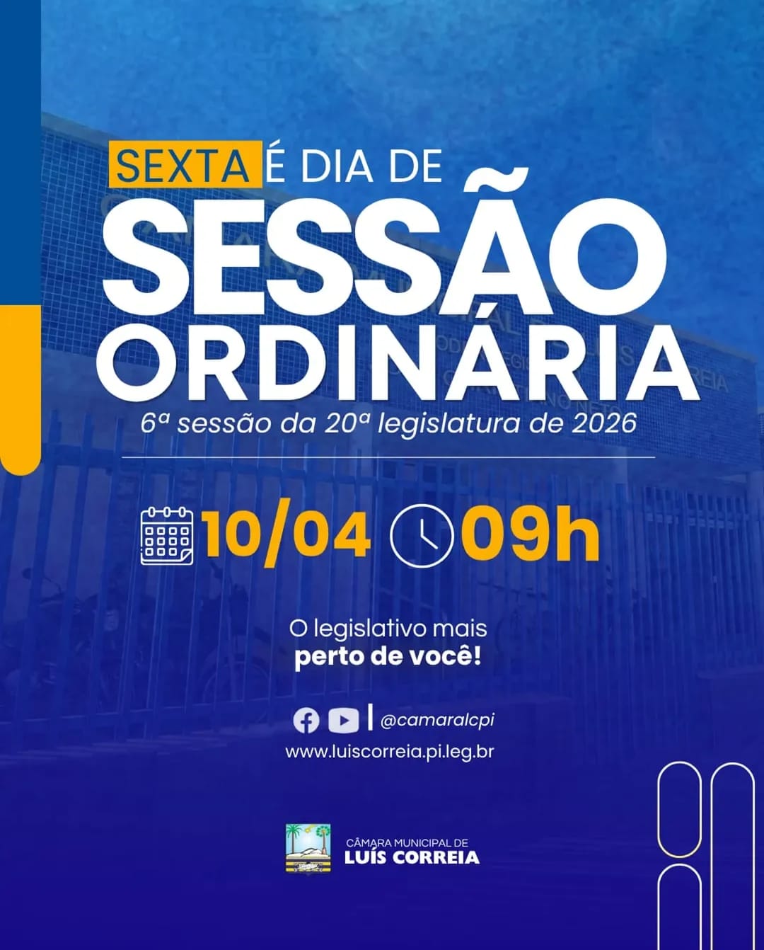 Resumo da Sessão Ordinária - 10 de abril de 2026