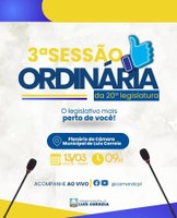 Resumo da Sessão Ordinária - 13 de março de 2026