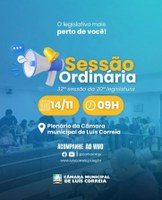 Resumo da Sessão Ordinária - 14 de novembro de 2025