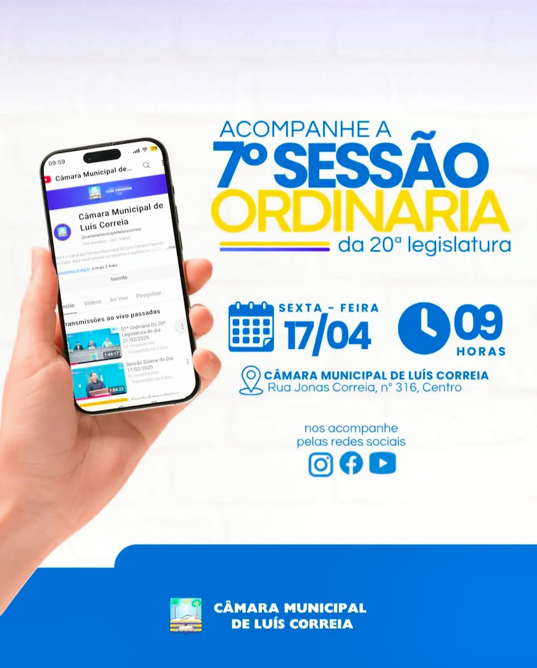 Resumo da Sessão Ordinária - 17 de abril de 2026