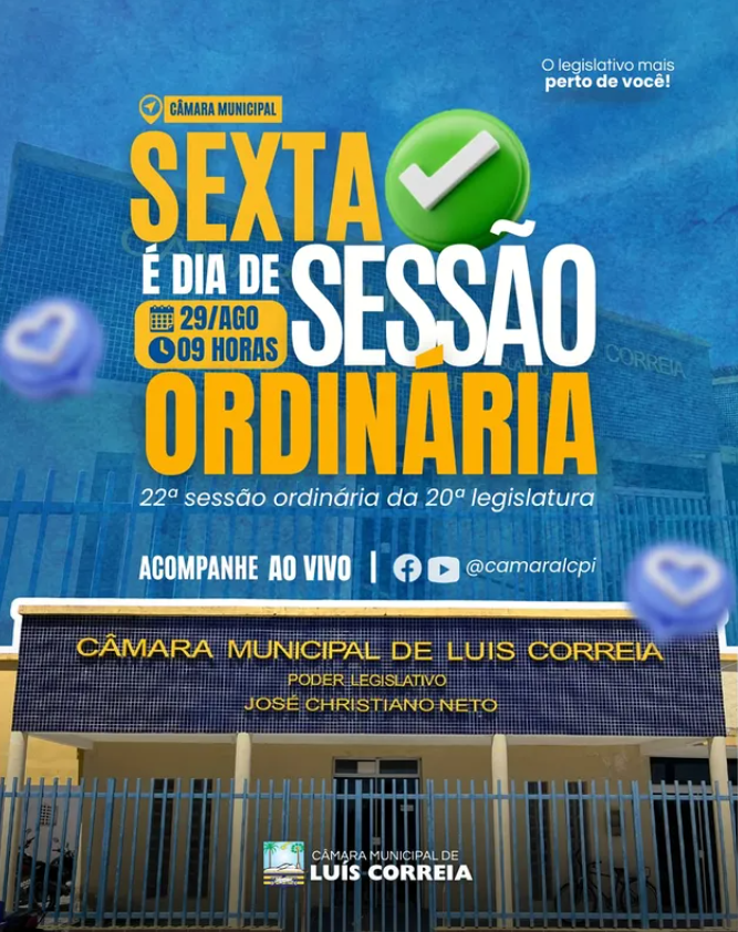 Resumo da Sessão Ordinária - 29 de agosto de 2025