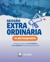 Sessão Extraordinária 14/02/2025