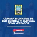 Suplente de Vereador toma Posse perante Mesa Diretora Suplente de Vereador toma Posse perante Mesa Diretora